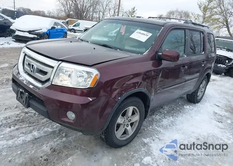 2009 Honda Pilot Ex-L from USA, damaged, VIN 5FNYF48609B026064